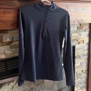Nike Dri-Fit 3/4 zip.  Blue.  Excellent condition